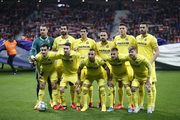 Equipo del Villarreal.