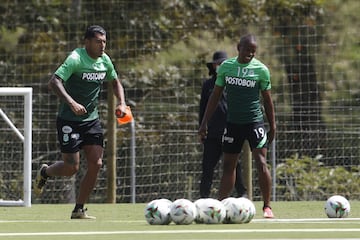 Atlético Nacional entrenó con la mira puesta en el partido ante Deportivo Cali en el Atanasio Girardot por la fecha 4 de los cuadrangulares de Liga BetPlay