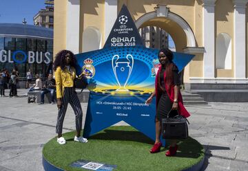 Kiev gets ready for Saturday's Champions League final