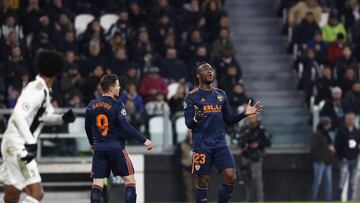 27/11/18
CHAMPIONS LEAGUE PARTIDO
JUVENTUS - VALENCIA CF
GAMEIRO
BATSHUAYI TRISTEZA