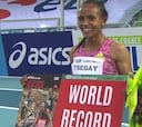 Estratosférico récord del mundo de Gudaf Tsegay en 1.500