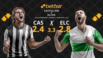CD Castellón vs. Elche CF: horario, TV, pronósticos, estadísticas y clasificación