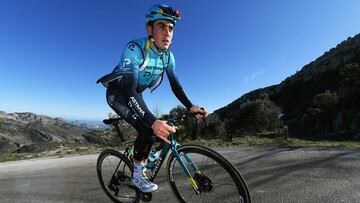 "Estoy orgulloso de liderar el Astana en la Milán-San Remo"