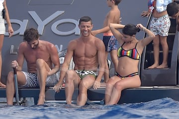 Cristiano y Georgina, de vacaciones en Formentera