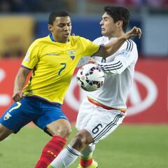Figura de Ecuador es baja para el duelo ante la selección chilena