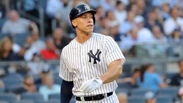 Aaron Judge recibe pelotazo y va directo al hospital