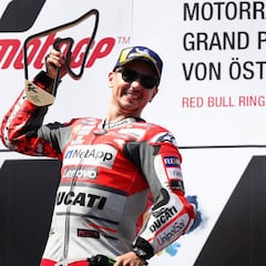 Lorenzo: "Esta carrera está en mi top tres o top cuatro"