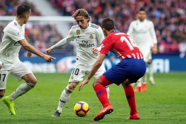 El Atlético es menos Atlético sin Koke ni Rodrigo en el campo