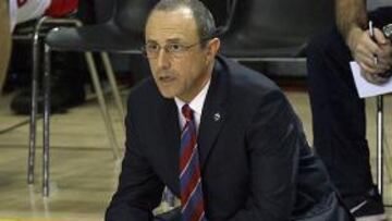 <strong>ETTORE MESSINA, CONTRA EL MADRID.</strong>