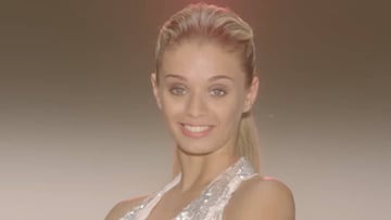 La modelo y bailarina Coral González en el anuncio de Chicfy en el que decía "Claro que sí guapi"