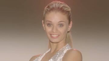 La modelo y bailarina Coral Gonz¨¢lez en el anuncio de Chicfy en el que dec¨ªa "Claro que s¨ª guapi"