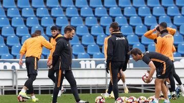 04/01/24 ENTRENAMIENTO GETAFE JOSE BORDALAS JORNADA PUERTAS ABIERTAS