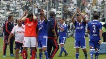 La U se quedó en cero en el Estadio Monumental.
