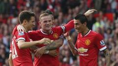 Di María se exhibe, marcan Ander y Mata y debuta Falcao