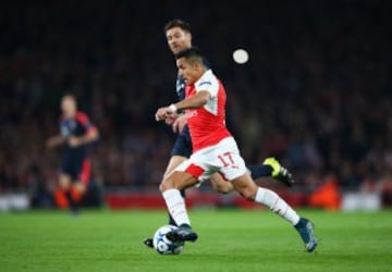 El duelo Alexis vs. Vidal, en imágenes