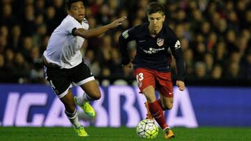 Vietto con el Atlético.