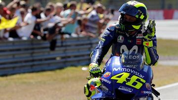 Rossi en Assen.