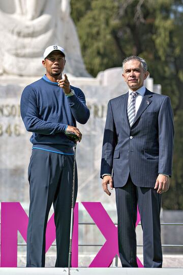 Woods estuvo en la Ciudad de México en el Club Chapultepec disputando el WGC México Champioship en el pasado febrero.