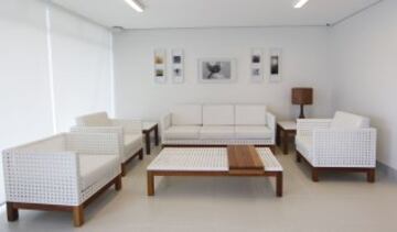 Imágenes del nuevo centro de entrenamiento Granja Comary en Teresópolis, Río de Janeiro, donde el equipo nacional de fútbol de Brasil va a entrenar para el Mundial.