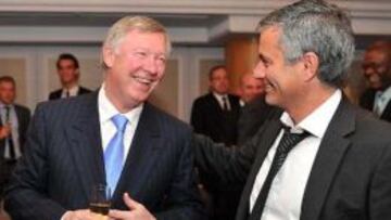 Ferguson, con Mourinho.