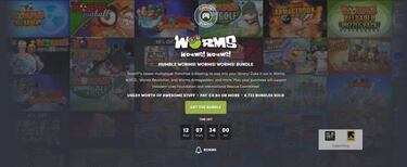 La saga Worms por menos de 15 euros en Humble Bundle para PC