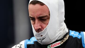 Fernando Alonso (Alpine). Ímola, F1 2021.