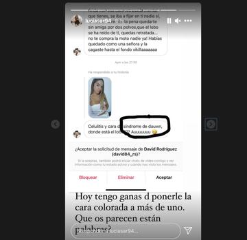 Lucía de 'La isla de las tentaciones', objeto de críticas en redes por su físico