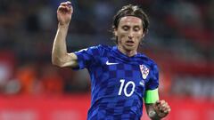 Modric, con Croacia. 