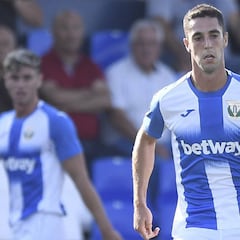 Sabin, pichichi inesperado de un Leganés al que se aferra