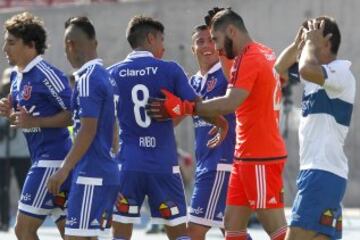 U. de Chile vs UC, en imágenes