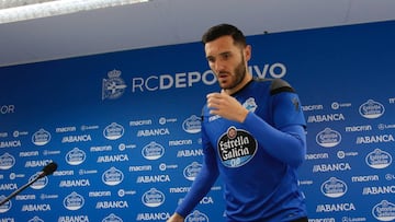 Lucas conf&iacute;a en la permanencia del Depor