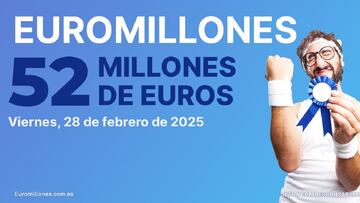 Euromillones: comprobar los resultados del sorteo de hoy, viernes 28 de febrero