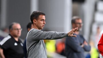 Borja Jiménez, que ascendió al FC Cartagena, dirige a un CD Leganés que lidera la tabla.