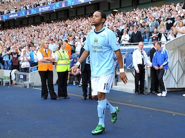 Robinho, con el Manchester City.