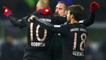 Robben fulmina al Hertha