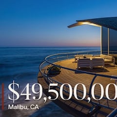 50 millones: la mansión con forma de ola gigante en Malibú