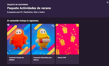 Cómo obtener las recompensas de Amazon Prime Gaming en Fall Guys