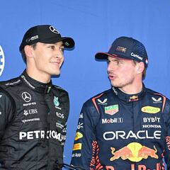 Russell sobre Verstappen: “Creo que se queja porque quiere más dinero”