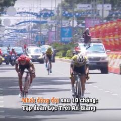 Segunda victoria de etapa de Tran Tuan Kiet; Tan Hoai, líder