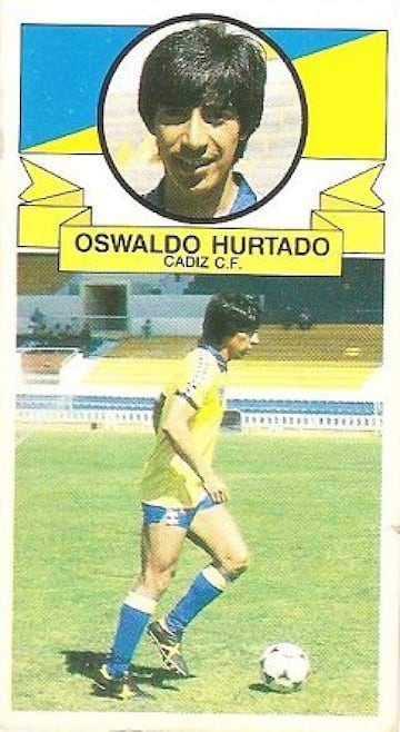 El 'Arica' jugó 28 partidos con la camiseta del Cádiz, en la temporada 1985-1986, anotando cuatro goles, tres por la Liga Española y uno por Copa del Rey.