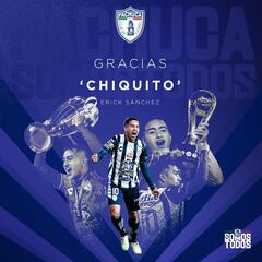 Pachuca hace oficial la salida de Erick Sánchez