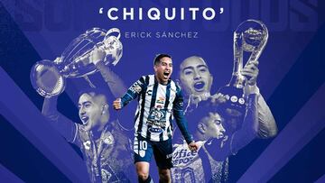 Pachuca hace oficial la salida de Erick Sánchez