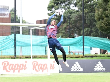 La Selección Colombia Sub 20 realizó su segundo entrenamiento en Bogotá en el microciclo de cara al Torneo de Toulon.