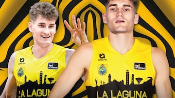 Henri Drell, nuevo jugador de La Laguna Tenerife.