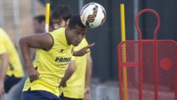 Giovani dos Santos regresó a los entrenamientos.