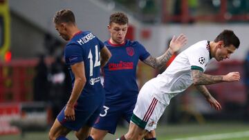 Marcos Llorente y Trippier, en el Lokomotiv-Atl&eacute;tico.