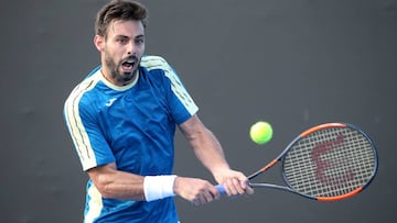 Marcel Granollers, en un partido del Open de Australia.