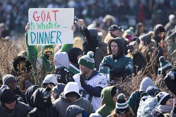 Las imágenes del desfile de los Eagles en Philadelphia tras el Super Bowl LII