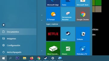 Cómo cambiar el color del menú de inicio de Windows 10