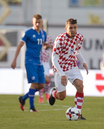 Croatia, midfielder, (23). (Croatia are in the playoffs and have yet to qualify)